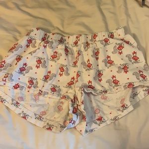 Pajama shorts